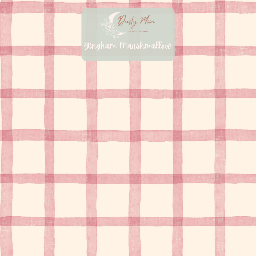 Petal Hare Gingham Marshmallow | Pre Order 19th - 25th June