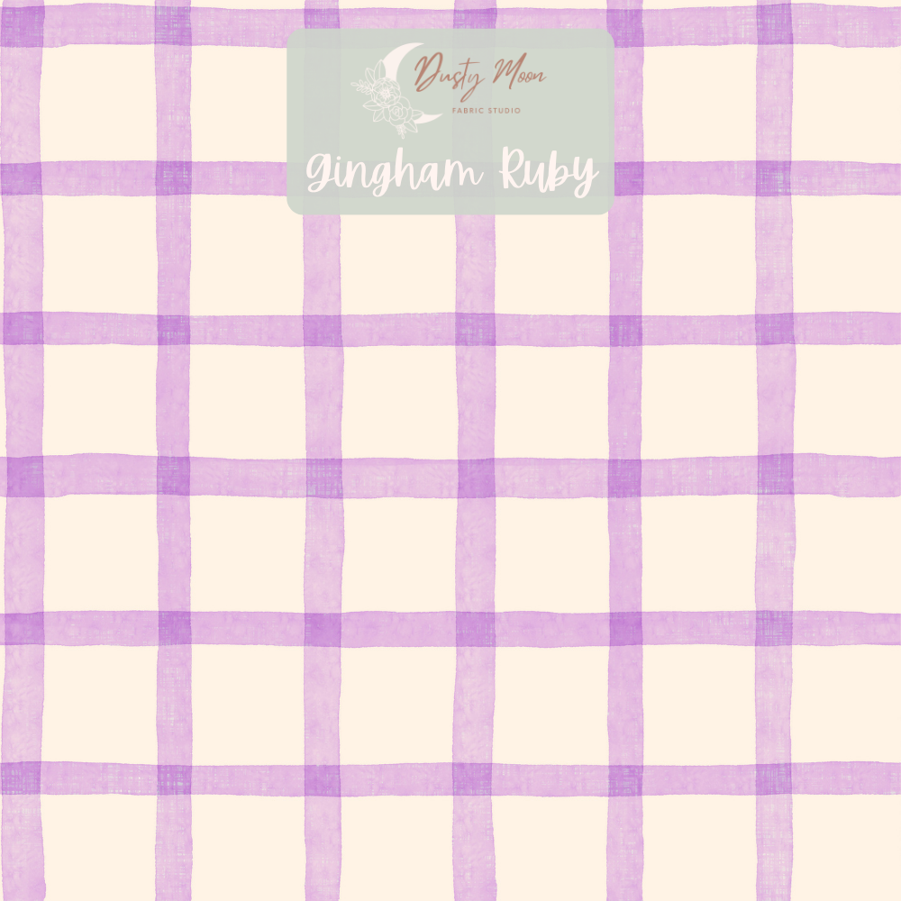 Petal Hare Gingham Ruby | Pre Order 19th - 25th June