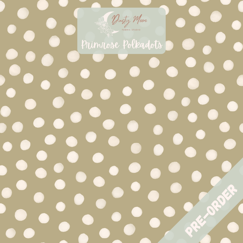 Primrose Sage Polka Dots | Pre Order 19th - 25th June