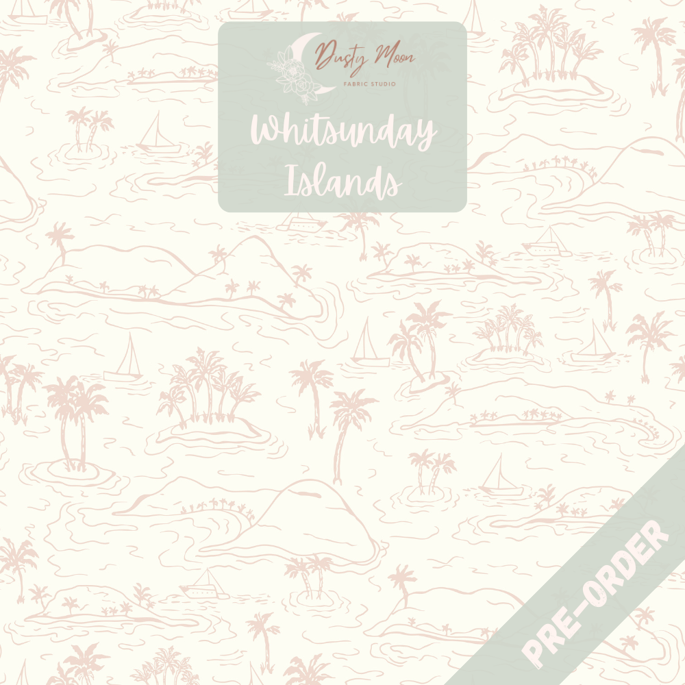 Whitsunday Islands Toile Blush | Pre Order 19th - 25th June