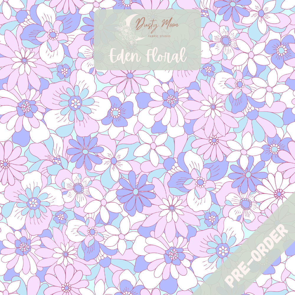 Eden Floral Purple | Pre Order 19th - 25th June