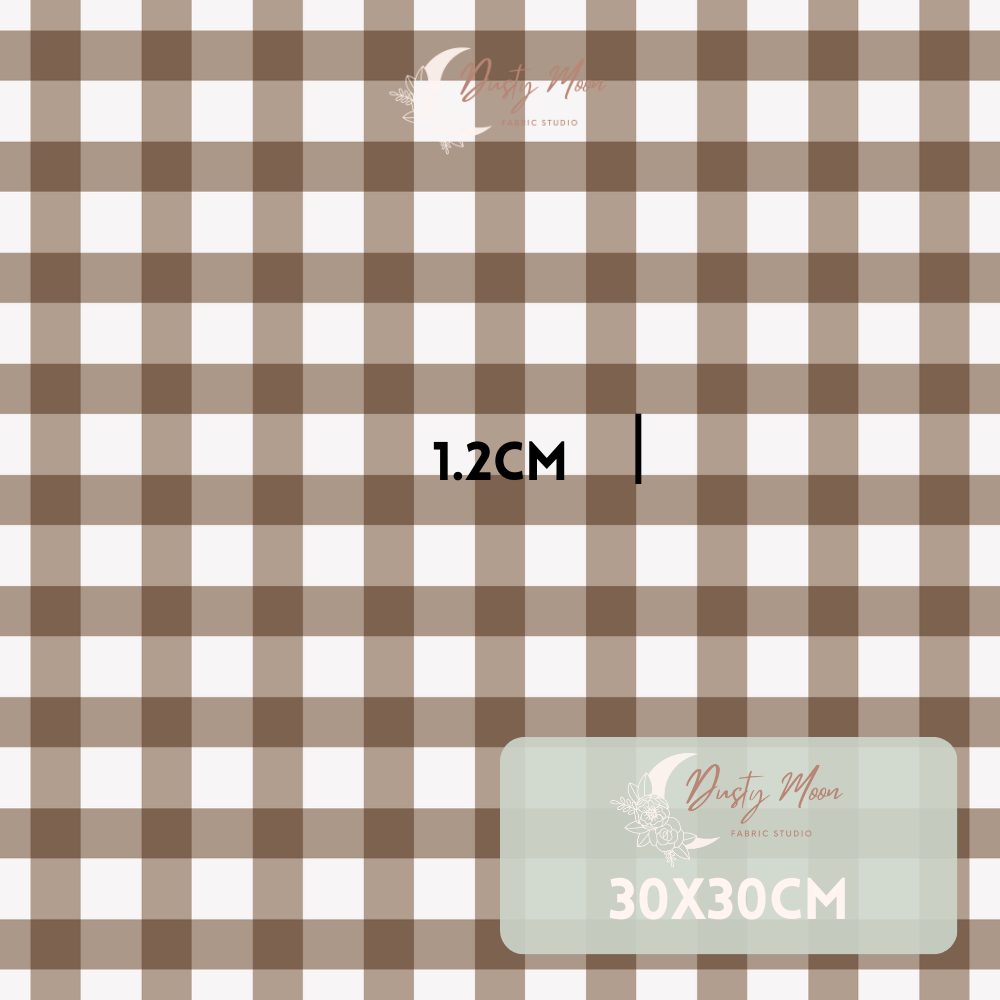 Comet Brown Gingham | Christmas Pre Order 19th - 25th June
