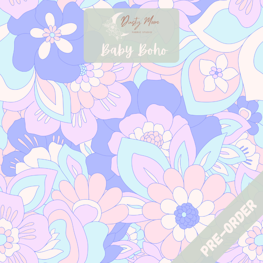 Baby Boho Purple Blue | Pre Order 19th - 25th June
