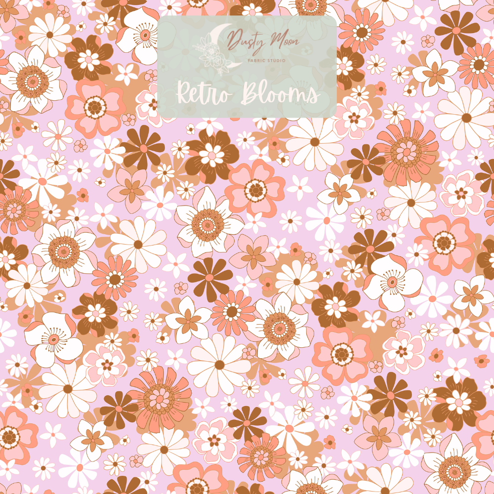 Retro Blooms Blush | Pre Order 19th - 25th June