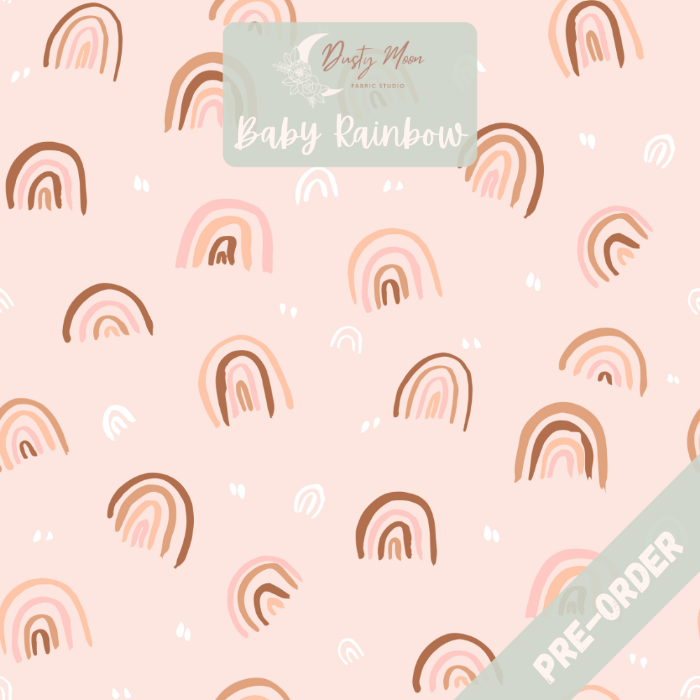 Baby Rainbow Brown Pink | Pre Order 19th - 25th June