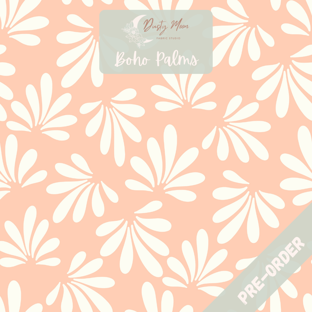 Boho Palms Peach | Pre Order 19th - 25th June