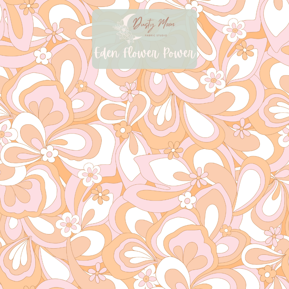 Eden Flower Power Peach | Pre Order 19th - 25th June