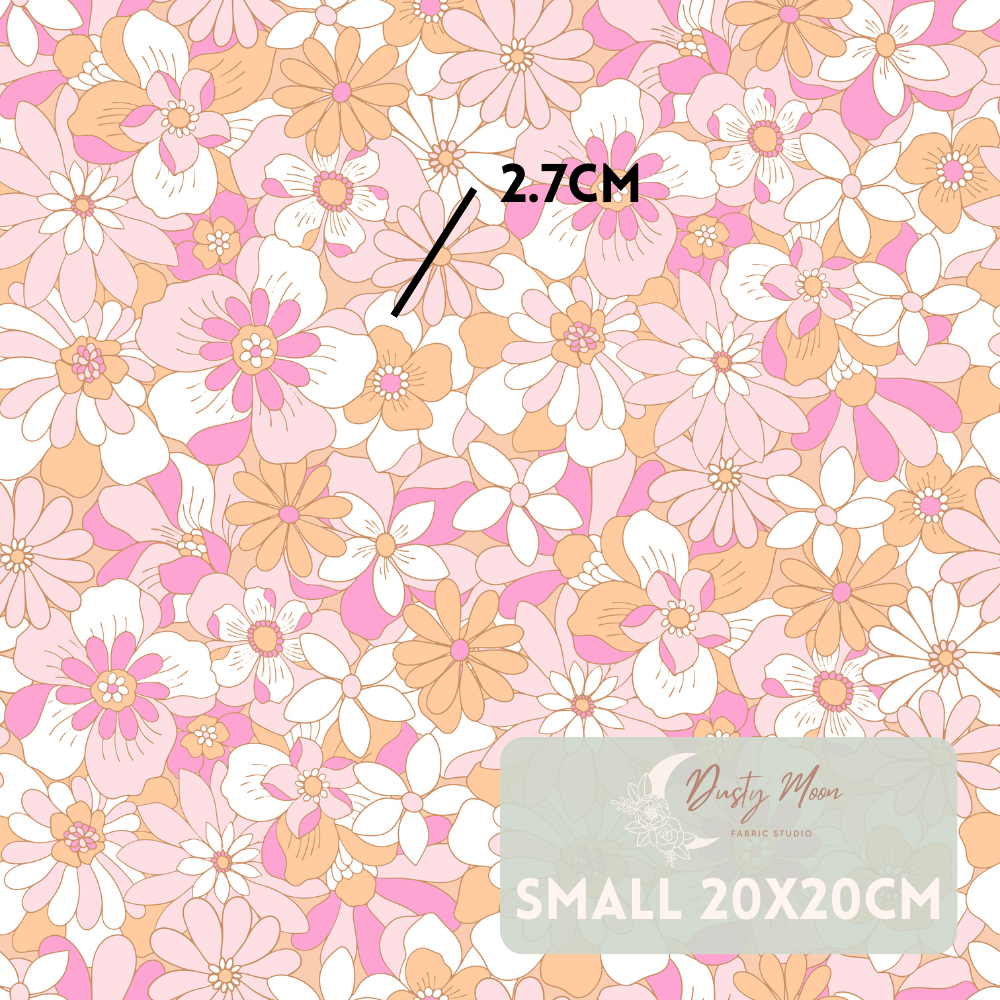 Eden Floral Orange Pink | Pre Order 19th - 25th June