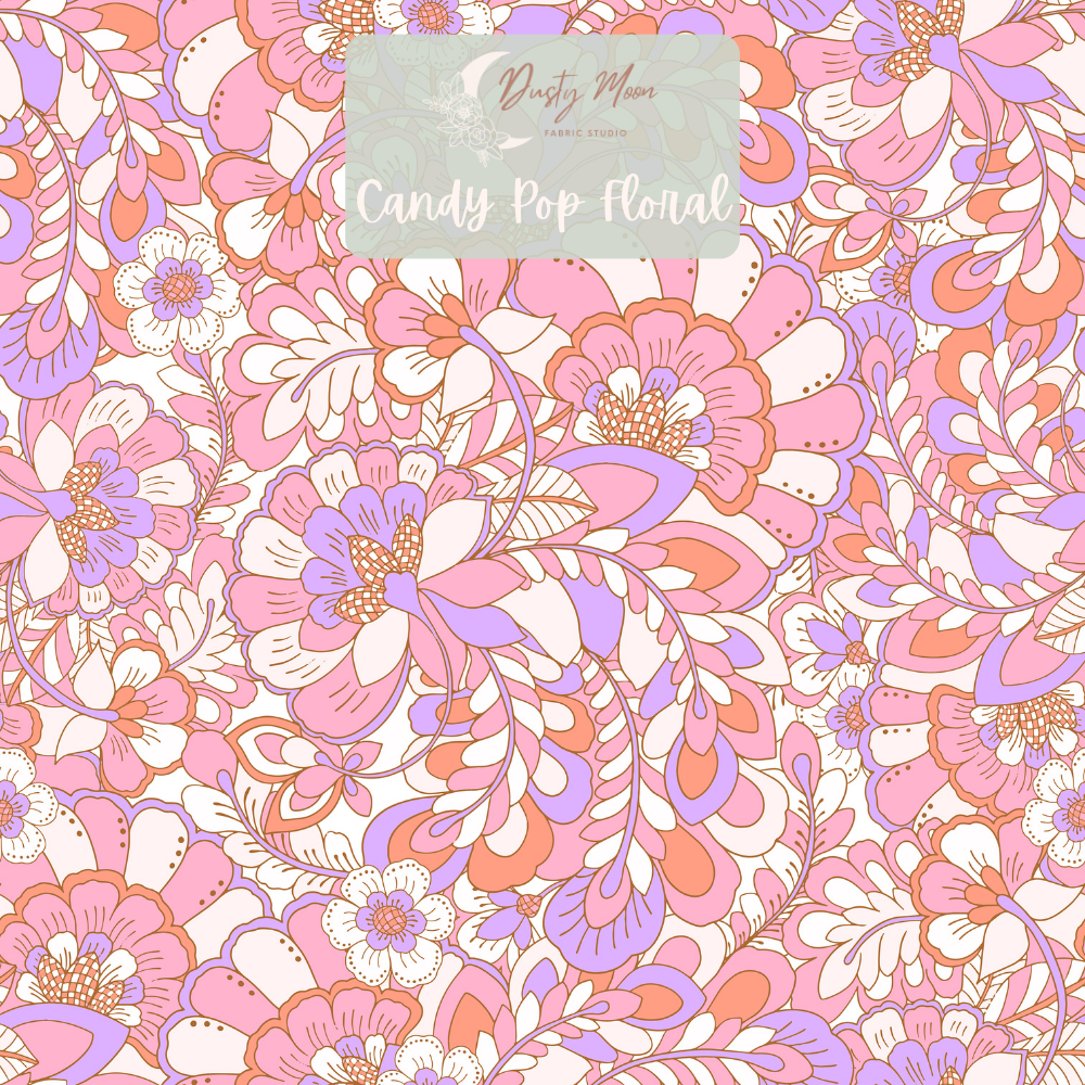 Candy Pop Floral Purple | Pre Order 18th Feb - 24th Feb