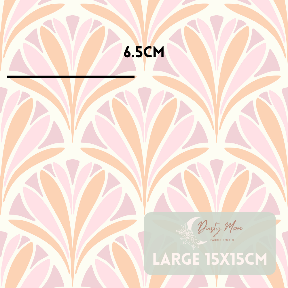Deco Fan Orange Pink | Pre Order 6th - 13th May