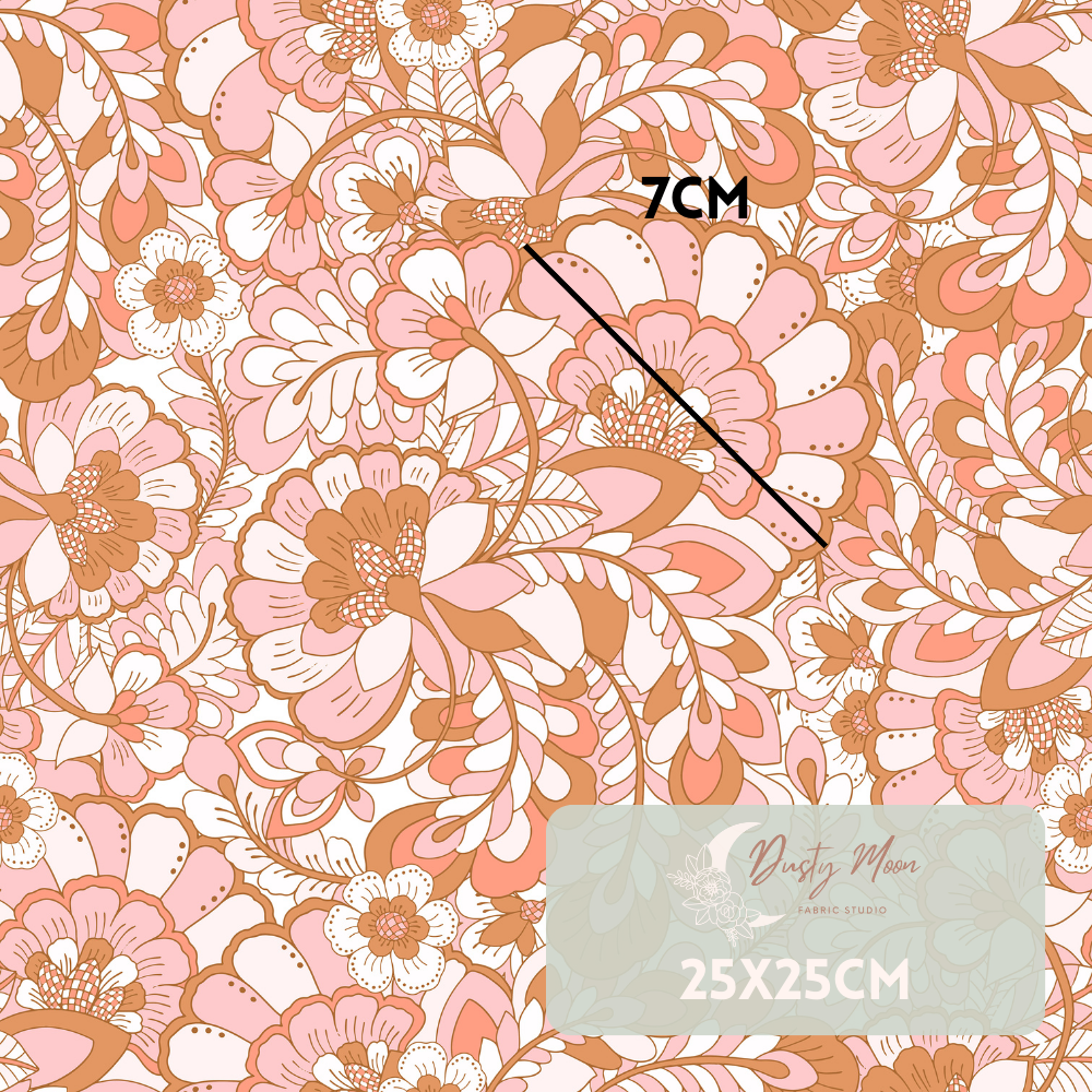 Candy Pop Floral Brown | Pre Order 19th - 25th June