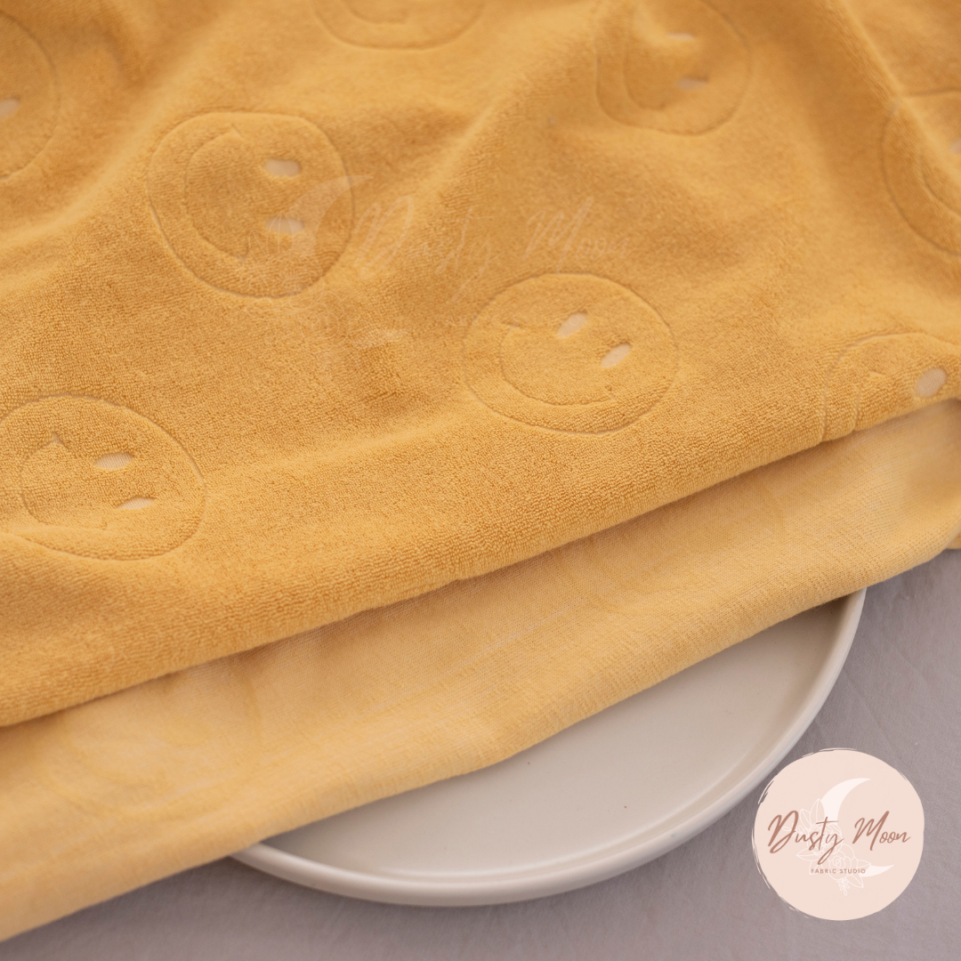 Smiley Face Jacquard Terry Towelling Collection