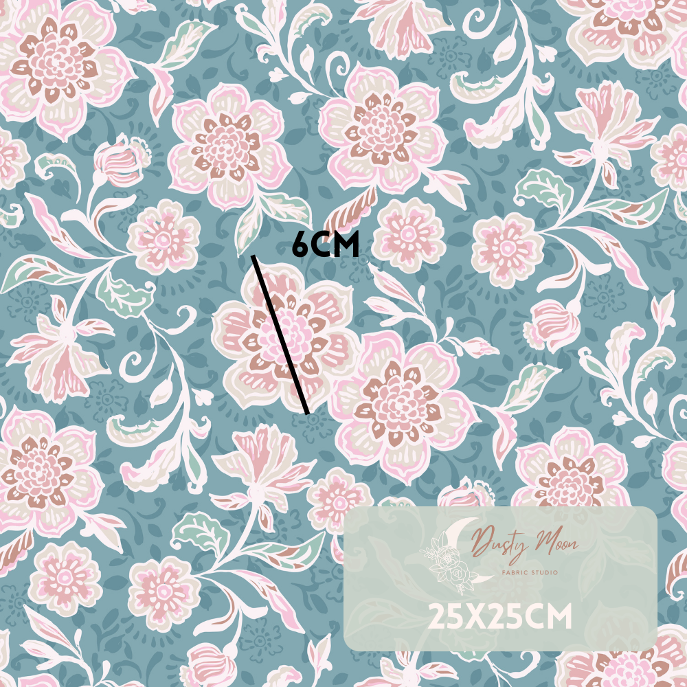 Bohemian Countryside Teal | Pre Order 19th - 25th June