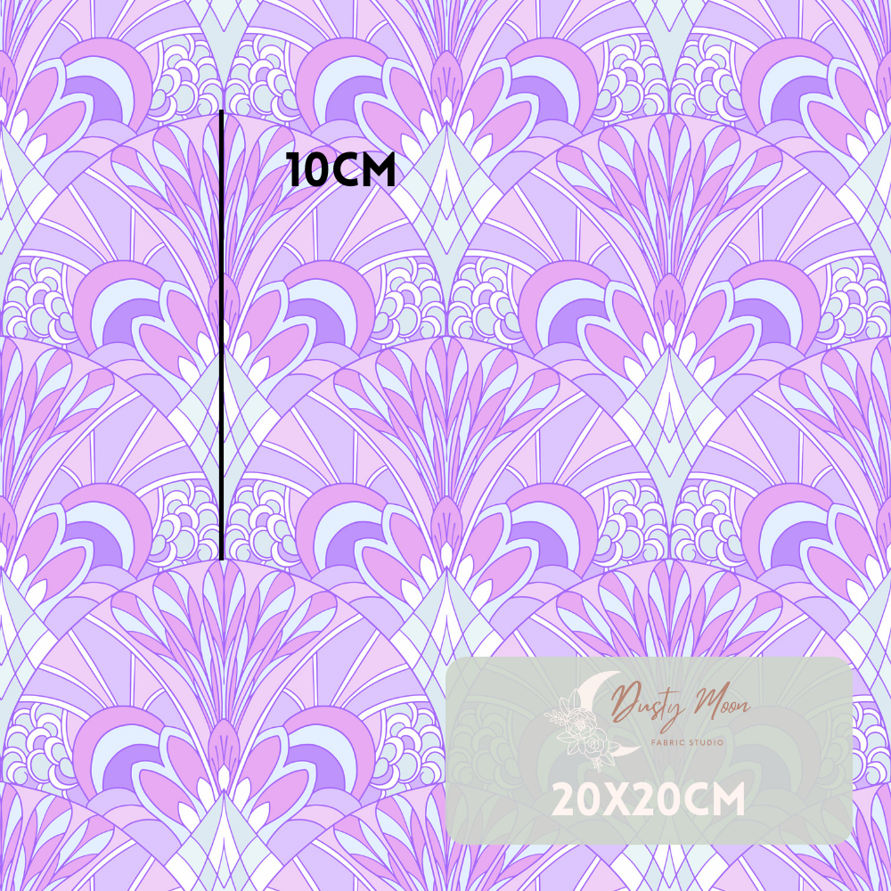 Deco Fan Purple | Pre Order 19th - 25th June