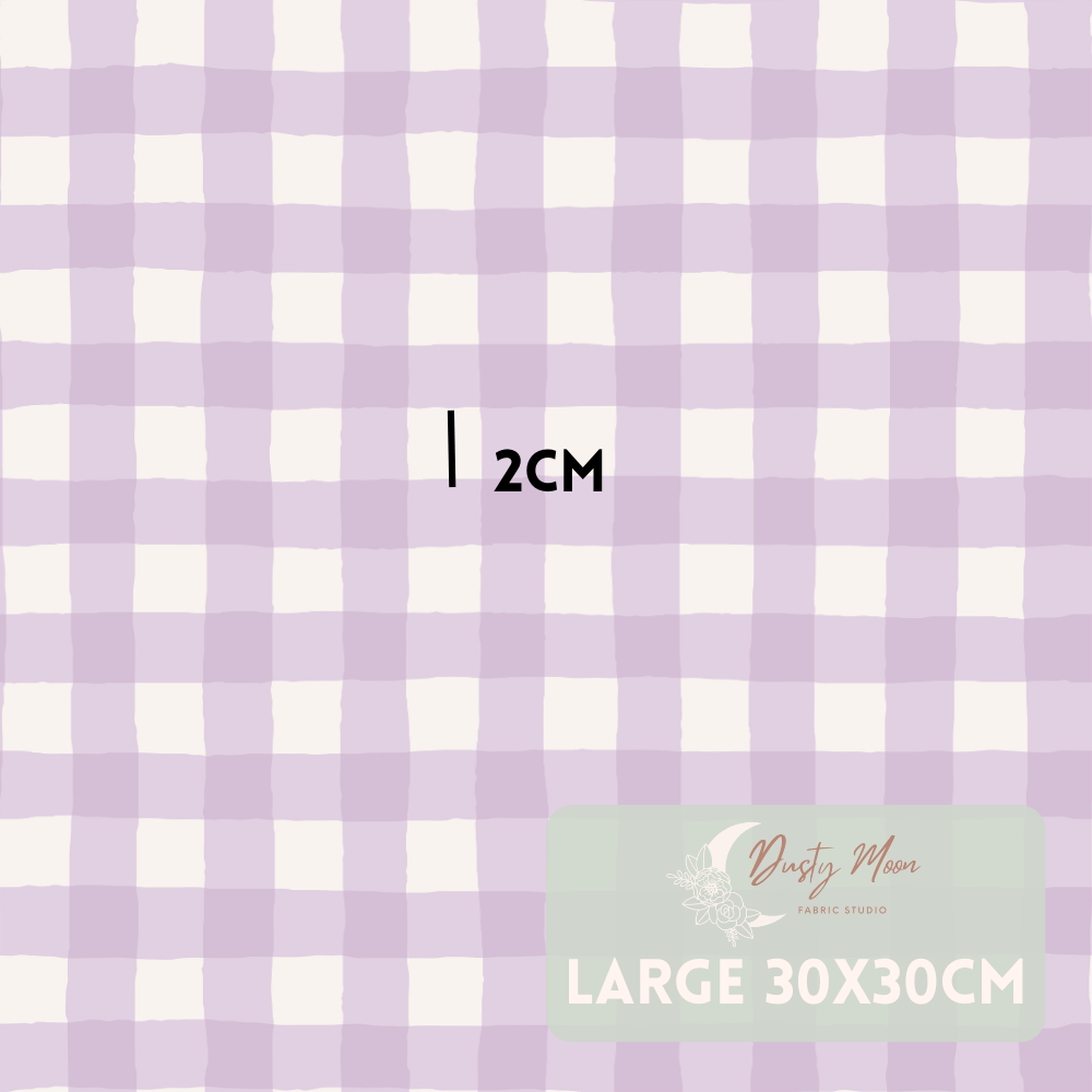 Lilac Gingham | Pre Order 19th - 25th June