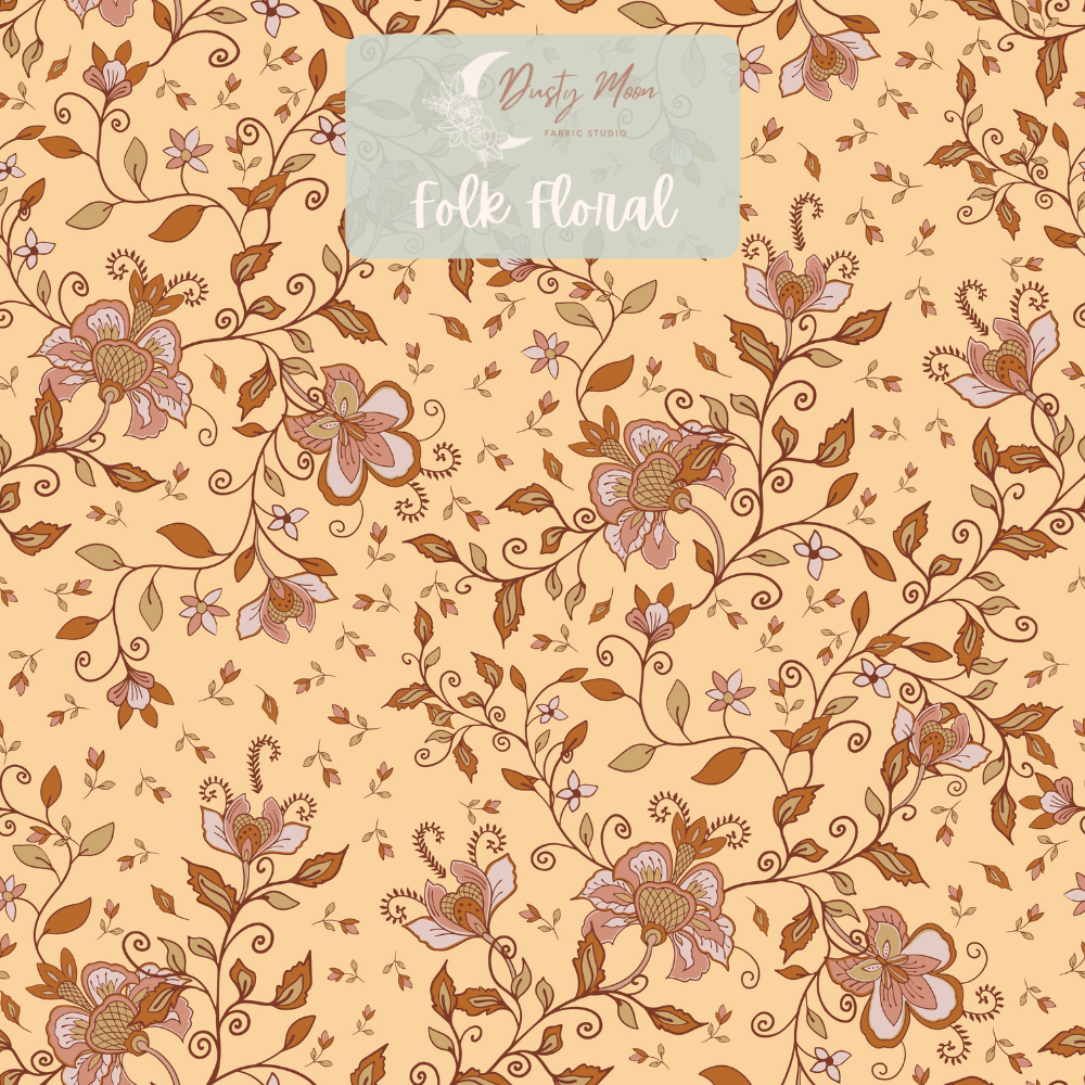 Folk Floral Buttercream | Pre Order 19th - 25th June