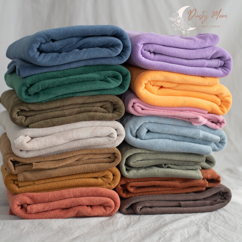 Terry Towelling Sponge 100% Cotton Knit