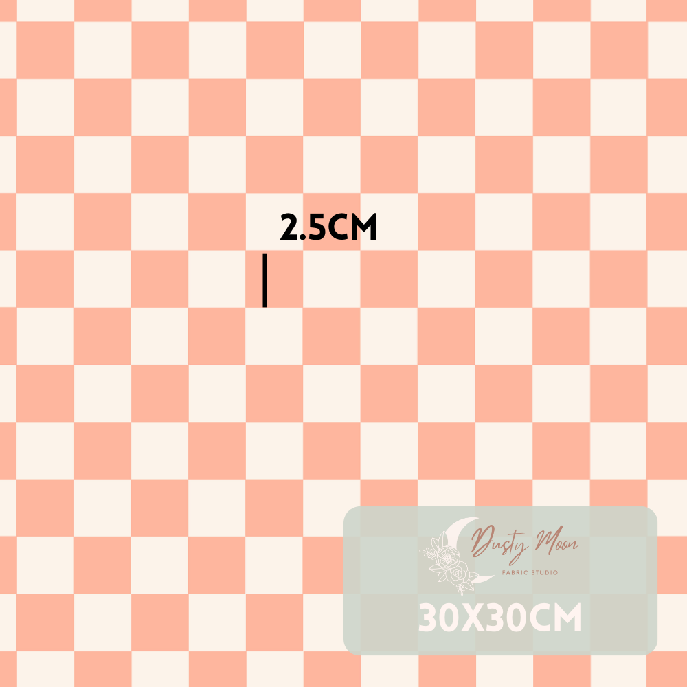 Coral Checker | Christmas Retail
