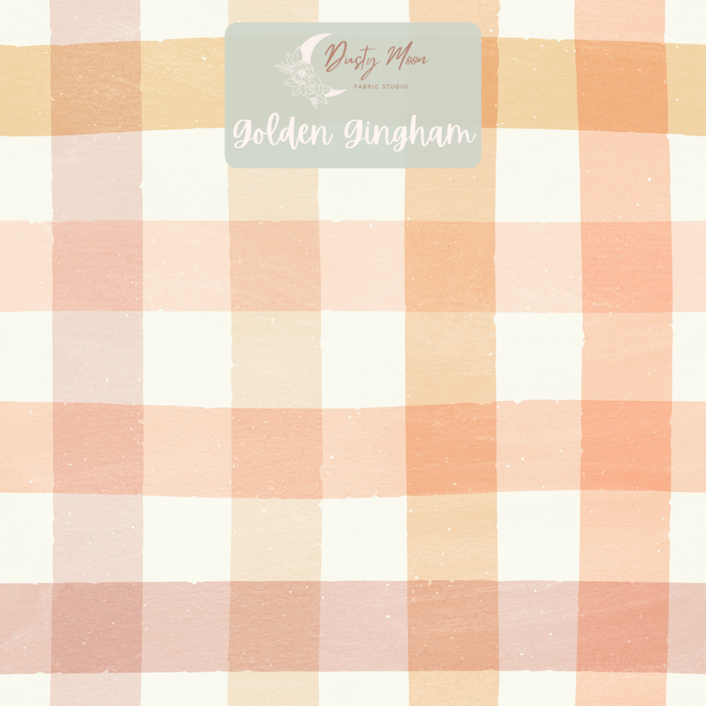 Golden Gingham | Pre Order 6th - 13th May