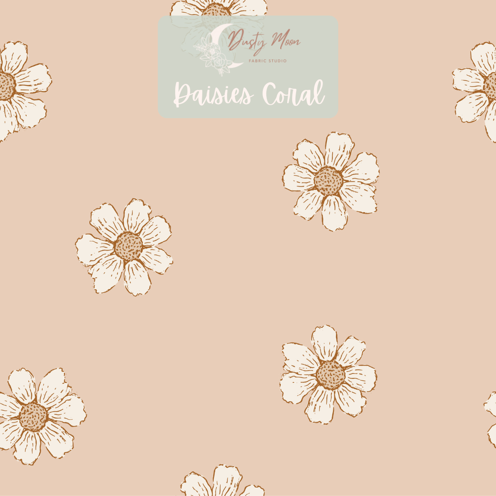 Daisies Coral | Pre Order 18th Feb - 24th Feb