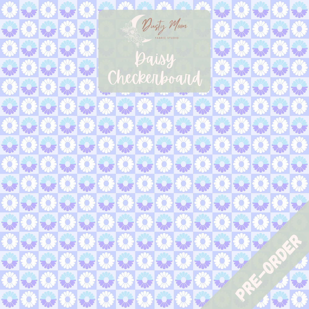 Daisy Checkerboard Blue | Pre Order 26th Mar - 2nd Apr