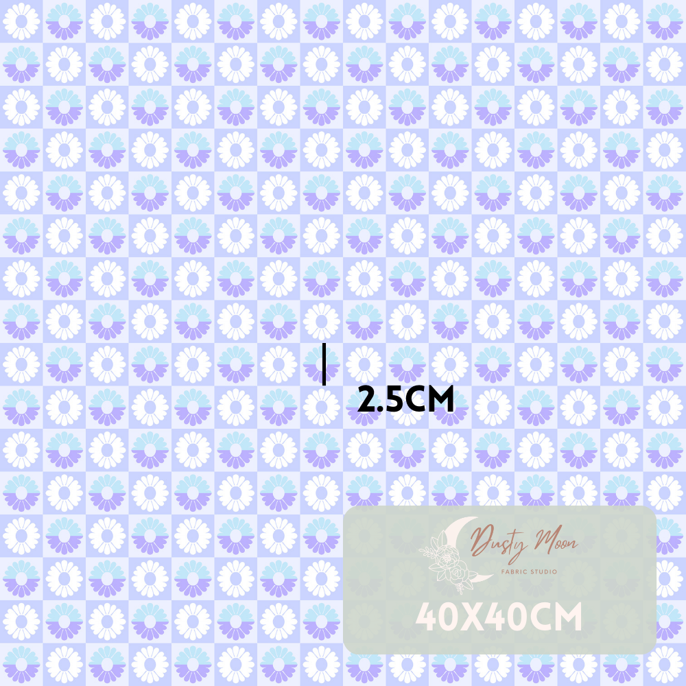 Daisy Checkerboard Blue | Pre Order 26th Mar - 2nd Apr