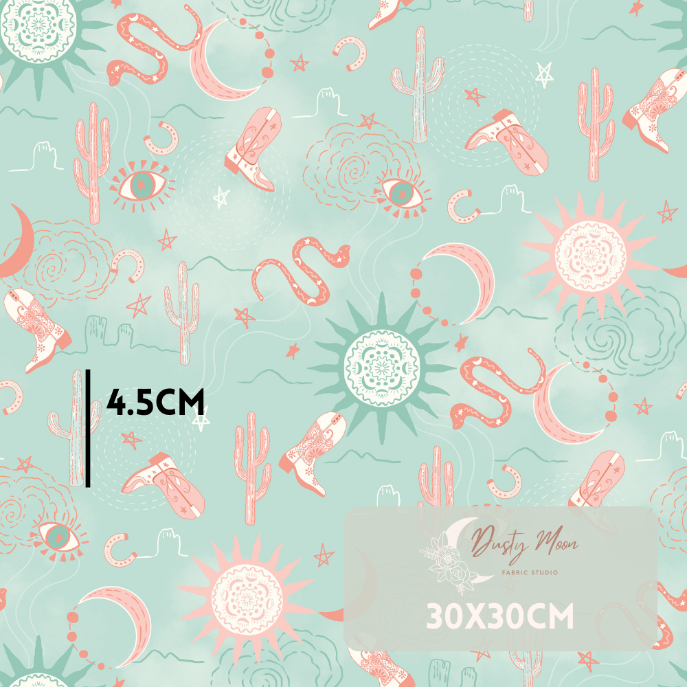 Starry Cowgirl Mint Pink | Pre Order 19th - 25th June