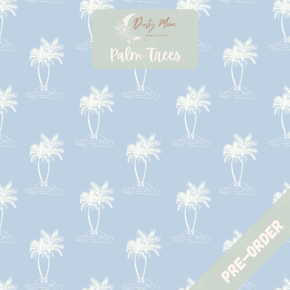 Palm Trees Sky Blue | Pre Order 26th Mar - 2nd Apr