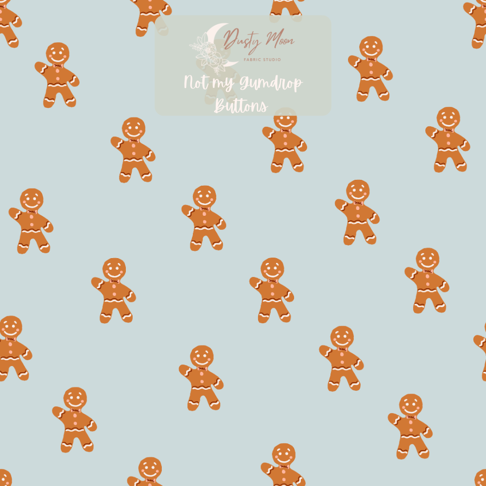 Not The Gumdrop Buttons Blue | Christmas Retail