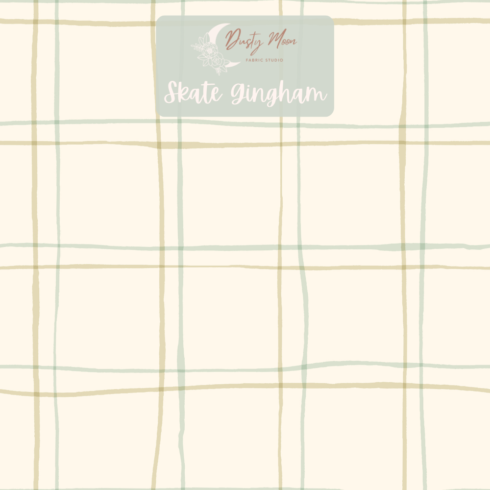 Skate Gingham Green | Pre Order 19th - 25th June
