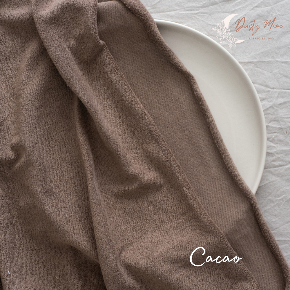 Terry Towelling Sponge 100% Cotton Knit