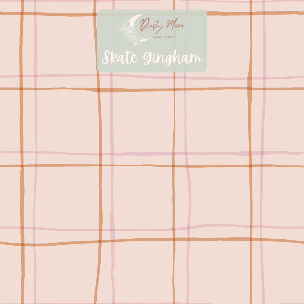 Skate Gingham Pink | Pre Order 19th - 25th June