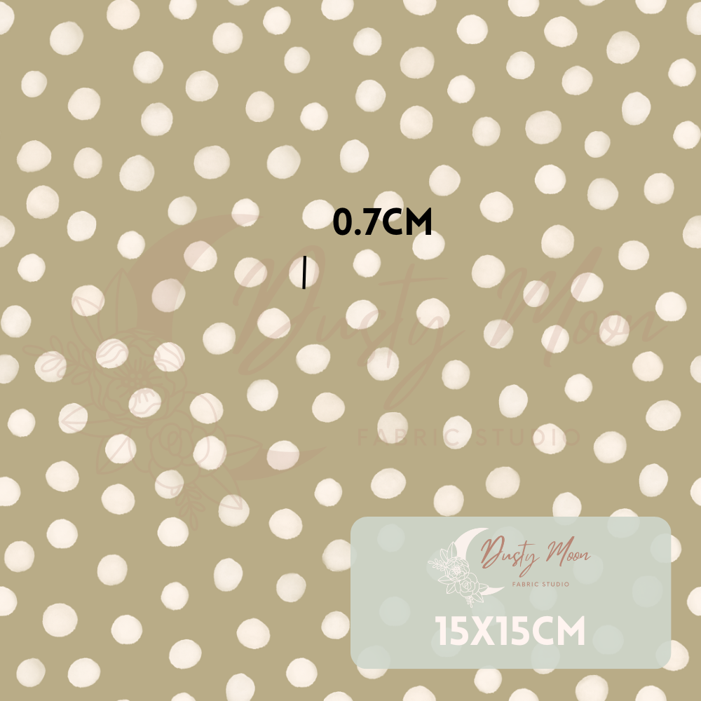 Primrose Sage Polka Dots | Pre Order 19th - 25th June