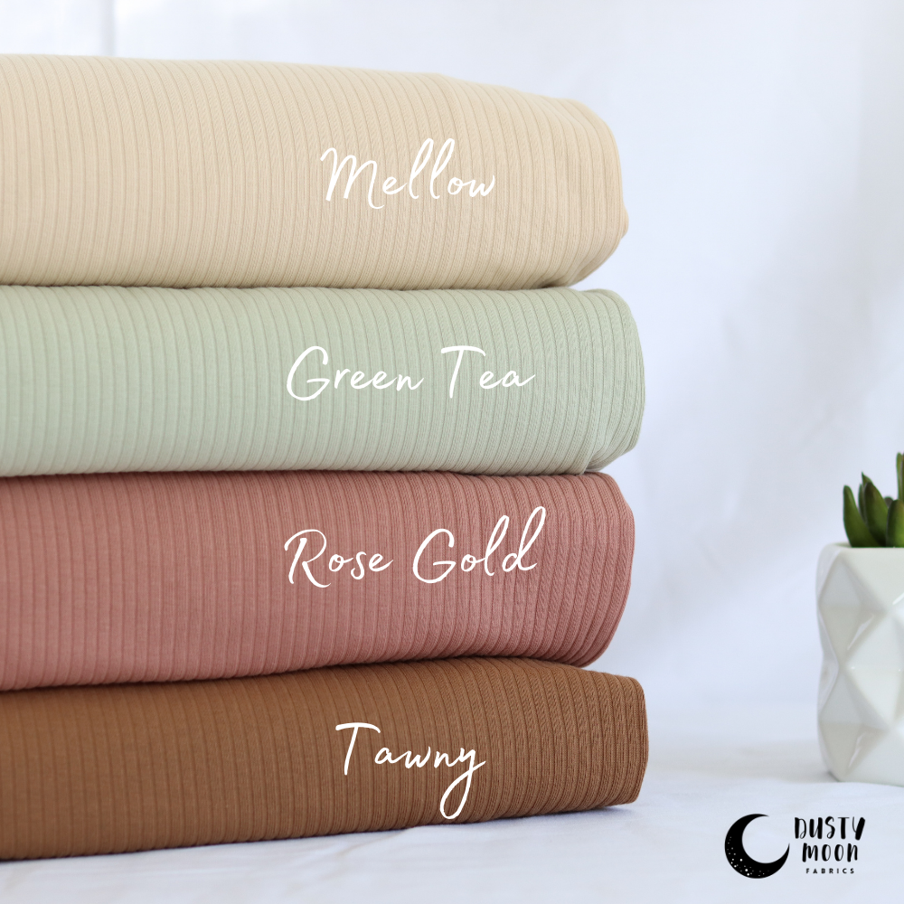 Ribbed 4*4 Knit | Green Tea
