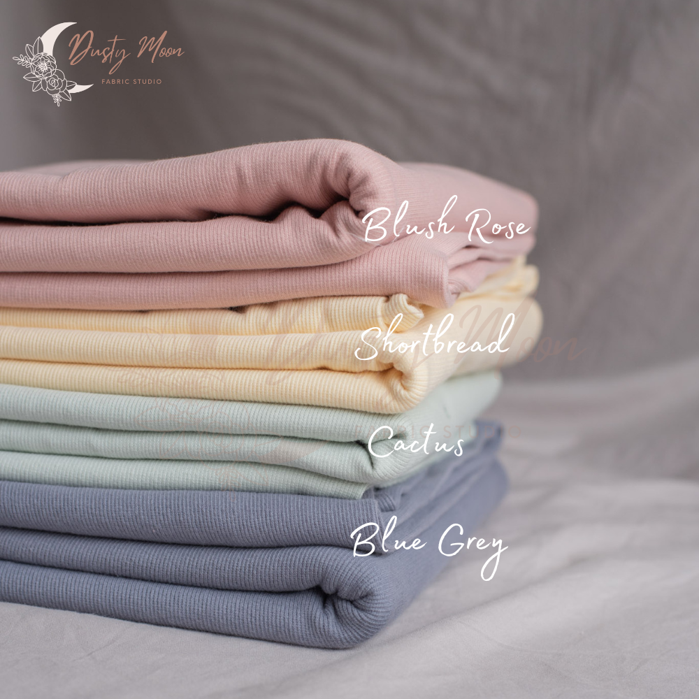 French Terry Knit | Blue Grey