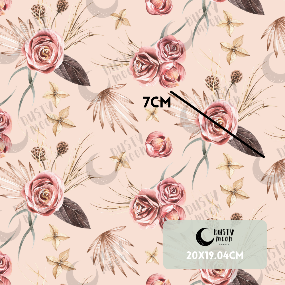 Boho Roses Woven | Retail