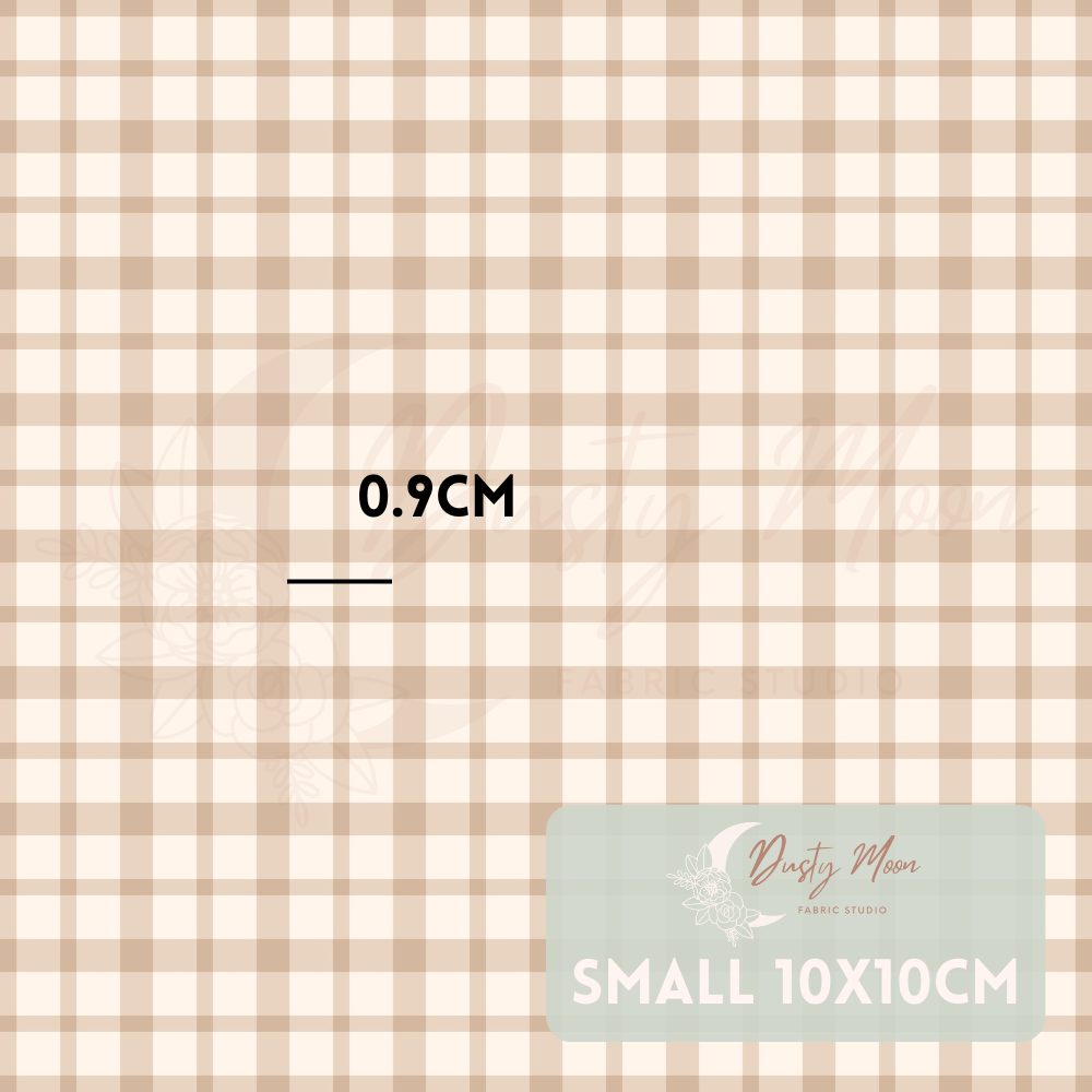 Beige Plaid | Pre Order 6th - 13th May