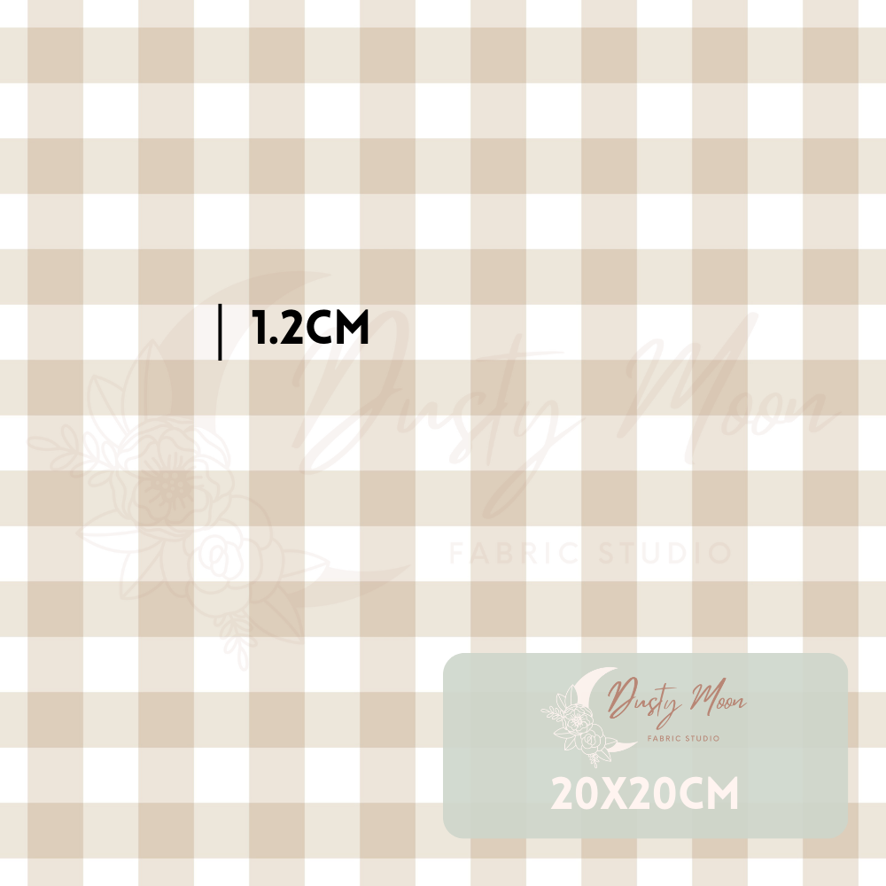 Oat Gingham | Pre Order 19th - 25th June