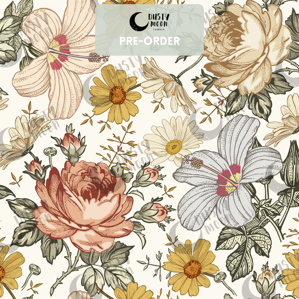 Dusty Floral | Pre Order 26th Mar - 2nd Apr