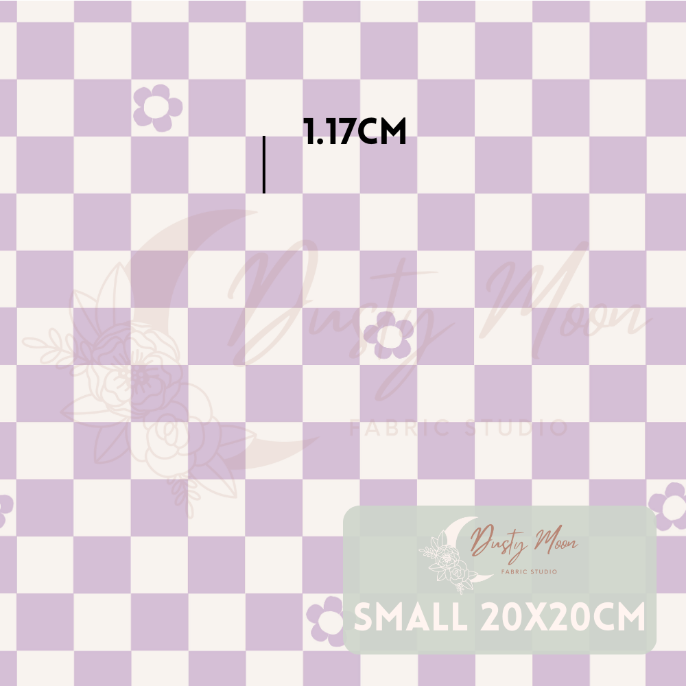 Lilac Check | Pre Order 18th Feb - 24th Feb