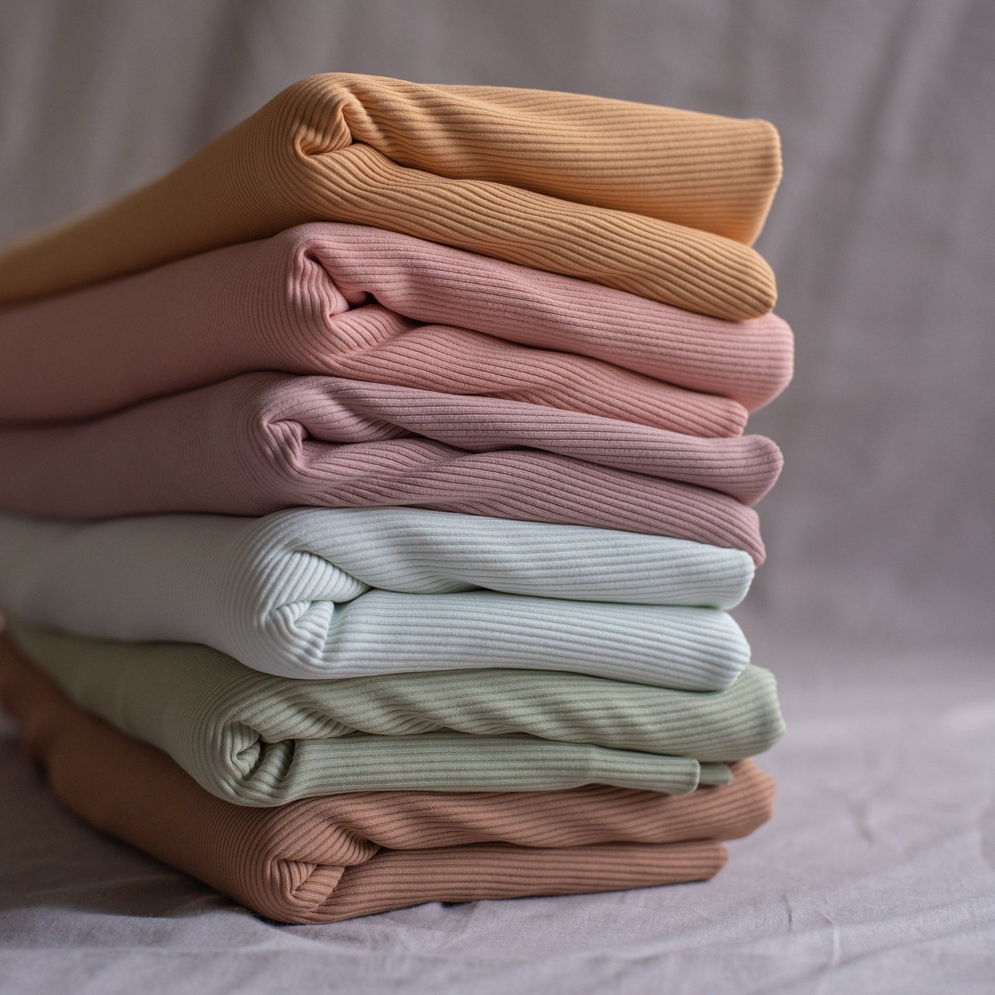 Rib Swim Fabric SPF 50+ | Mauve