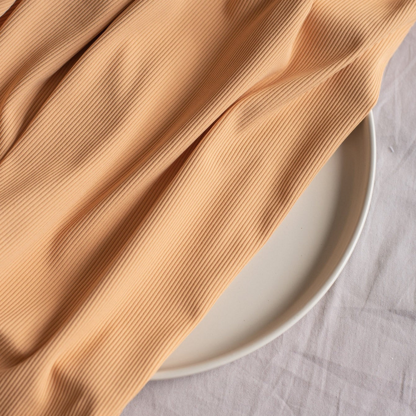 Rib Swim Fabric SPF 50+ | Clay