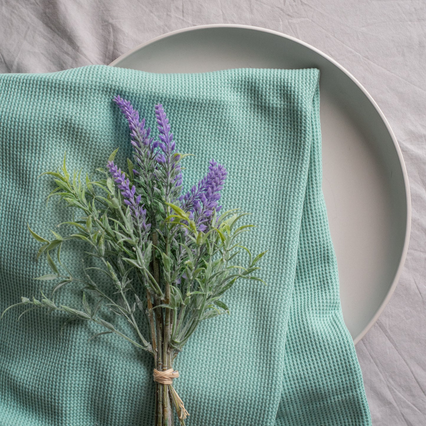 Waffle Knit | Turquoise