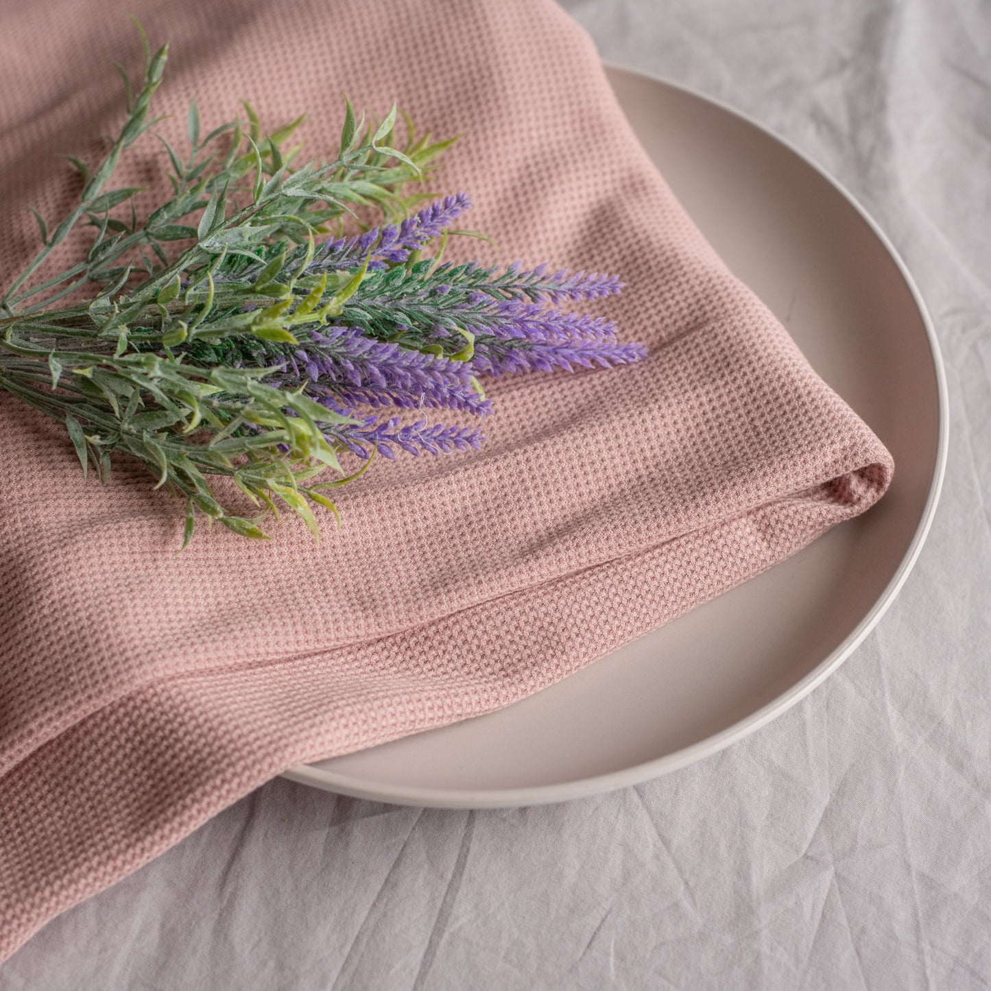 Waffle Knit | French Rose