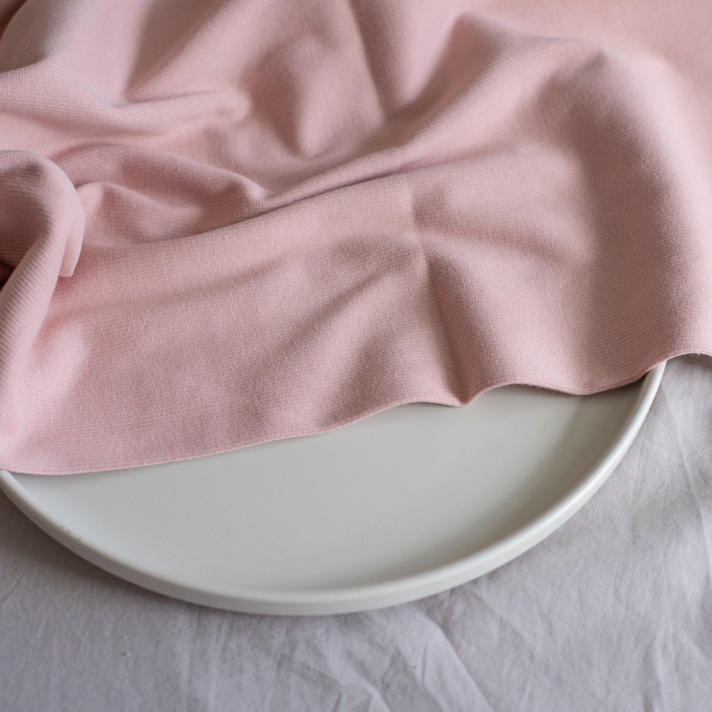 Tubular Ribbing | Blush Rose
