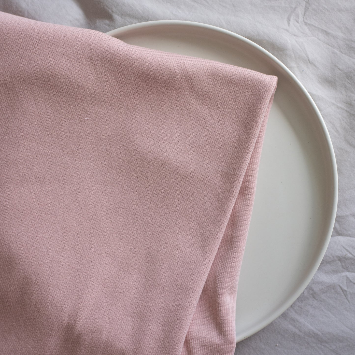 Tubular Ribbing | Blush Rose