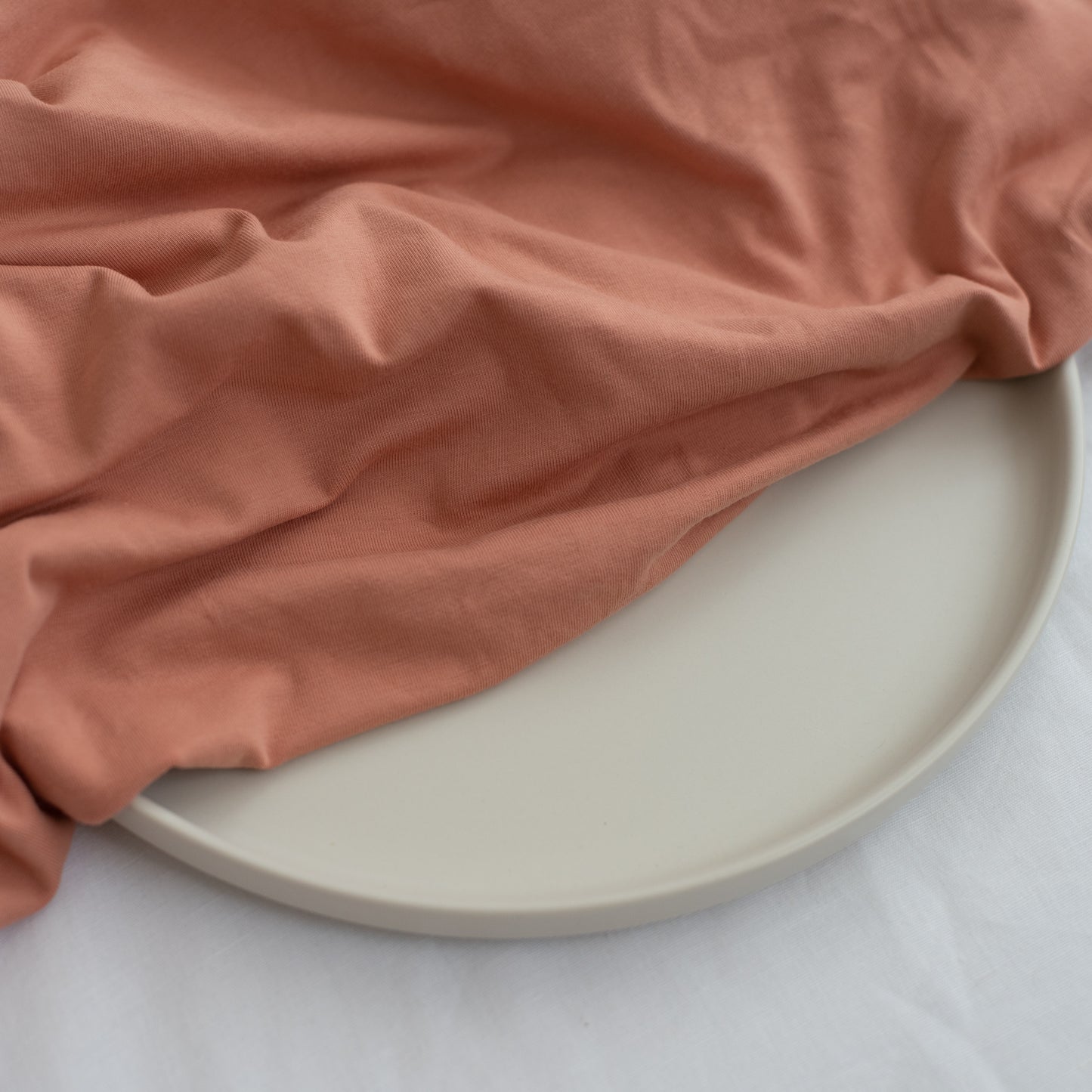 Cotton Lycra Jersey Knit | Grapefruit