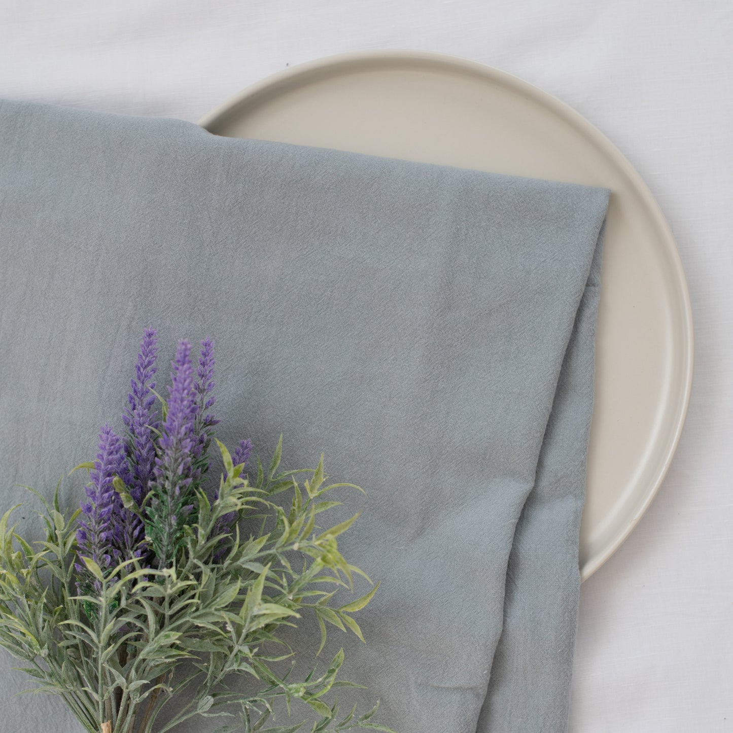 Washed Cotton | Stone Blue