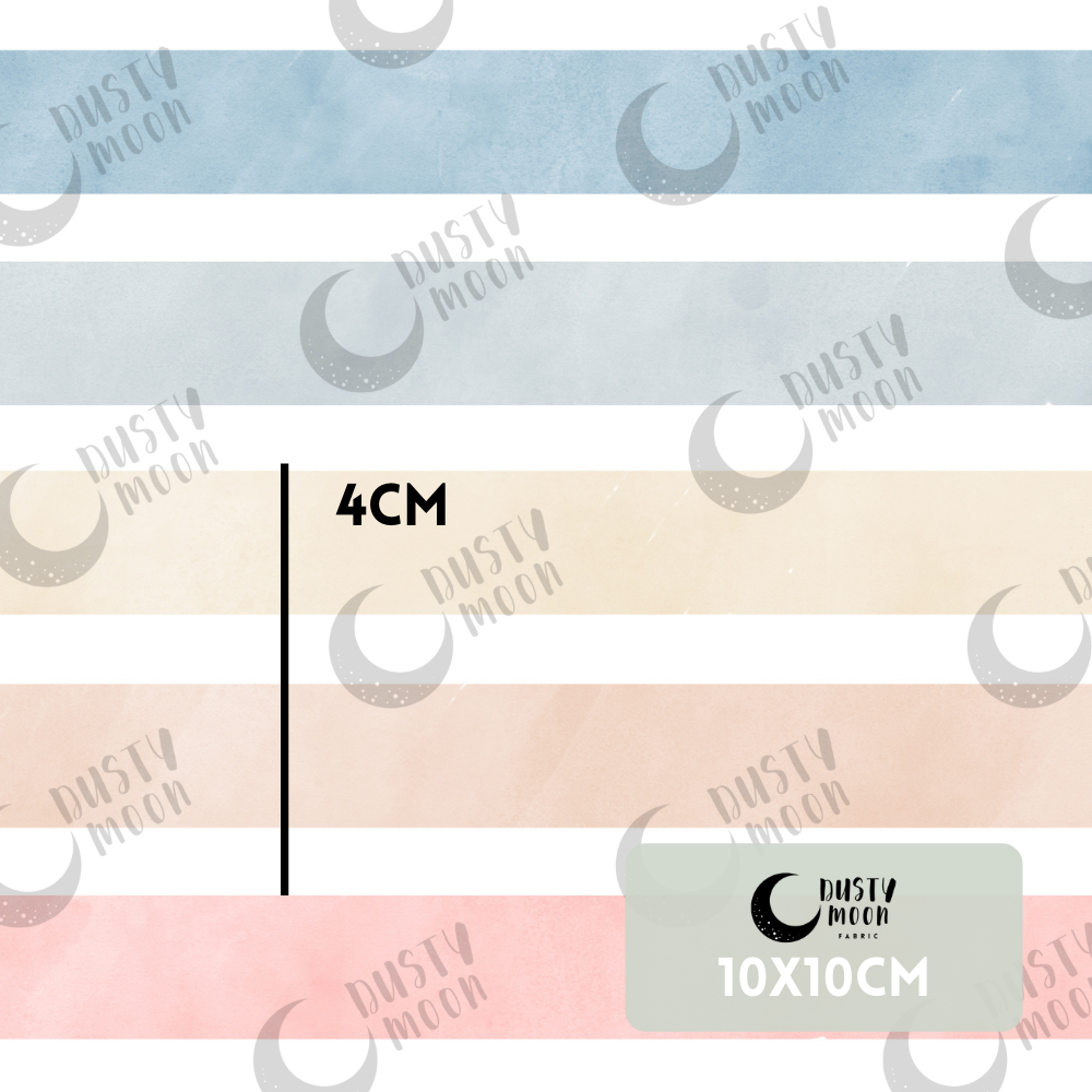 Pastel Stripes Cotton Woven | Retail