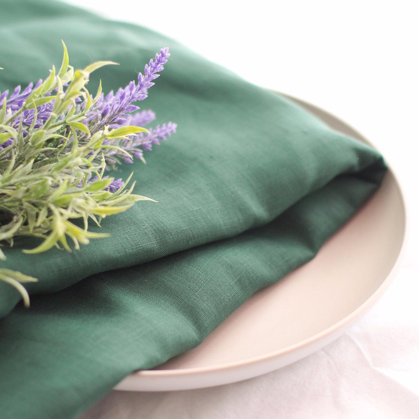 Pure Linen Fabric | Forest